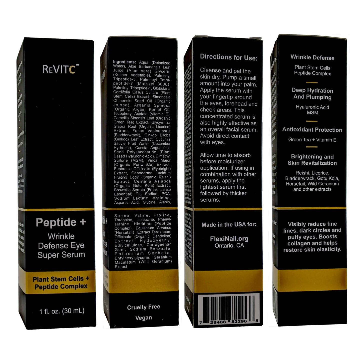 ReVITC Peptide + Wrinkle Defense Eye Super Serum