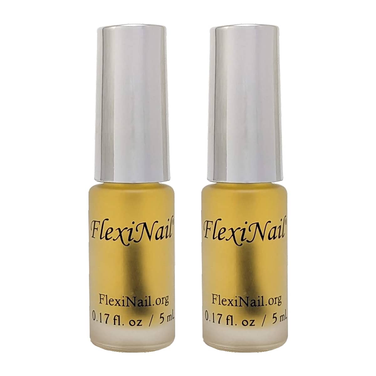 FlexiNail Fingernail Conditioner Two Pack – Nail Conditioning Treatment for Peeling, Weak, Brittle & Splitting Nails | Natural Nail Repair & Growth