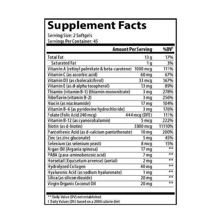 Important to read summary before purchasing. Premium Nail Supplement ...