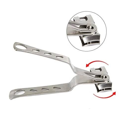 360° Rotating Toenail Clippers for Seniors Large Nail Cutter with